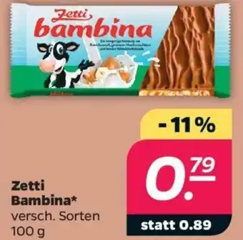 NETTO Zetti Bambina 100g Angebot