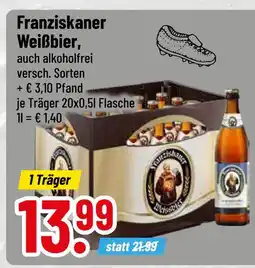 trinkgut Franziskaner weißbier Angebot