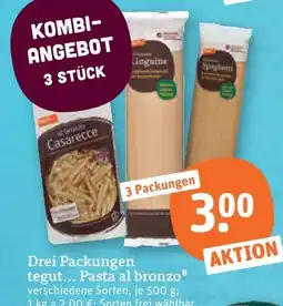 tegut Tegut... pasta al bronzo casarecce Angebot