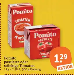 tegut Pomìto passierte tomaten Angebot