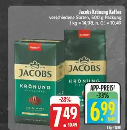 E-Center Jacobs krönung kaffee Angebot