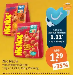 tegut Lorenz nic nac's Angebot