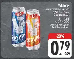 E-Center Veltins v+ energy Angebot