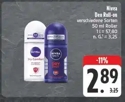 E-Center Nivea dry comfort Angebot