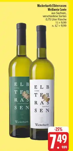 E-Center Wackerbarth elbterrassen weißwein cuvée Angebot