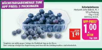 Marktkauf Kulturheidelbeeren Angebot