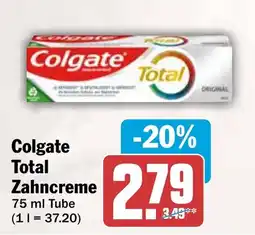 AEZ Colgate Total Zahncreme Angebot