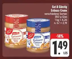 E-Center Gut & günstig erdnuss-creme Angebot