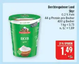 Marktkauf Berchtesgadener land skyr Angebot