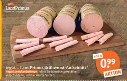 tegut Landprimus brühwurst-aufschnitt Angebot