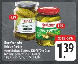 E-Center Hainich gewürzgurken Angebot