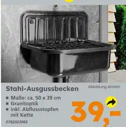 Globus Baumarkt Stahl-ausgussbecken Angebot