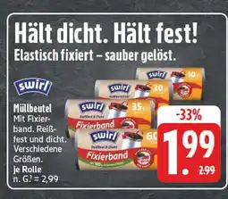 E-Center Swirl fixierband müllbeutel Angebot