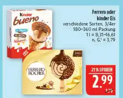 Marktkauf Kinder bueno eis Angebot