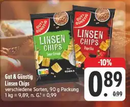 E-Center Gut & günstig linsen chips sour cream Angebot