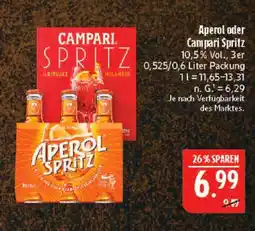Marktkauf Aperol aperol spritz Angebot