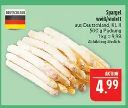 Marktkauf Spargel weiß/violett Angebot