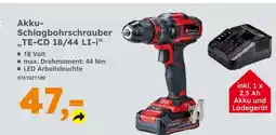 Globus Baumarkt Einhell akku-schlagbohrschrauber „te-cd 18/44 li-i“ Angebot