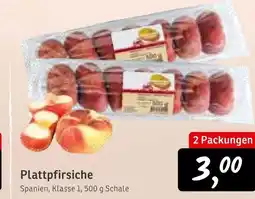 KONSUM Plattpfirsiche Angebot