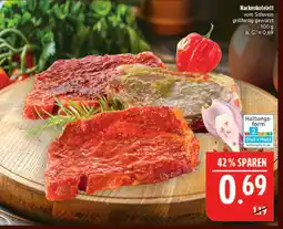 Marktkauf Nackenkotelett vom schwein Angebot