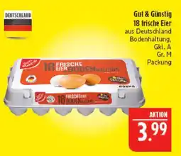 Marktkauf Gut & günstig 18 frische eier Angebot