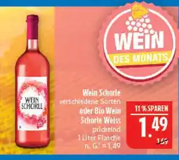 Marktkauf Wein schorle Angebot