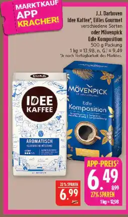 Marktkauf J.j. darboven idee kaffee aromatisch klassische röstung Angebot