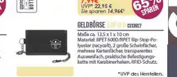 E-Center Geldbörse trifold Angebot