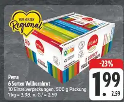 E-Center Pema 6 sorten vollkornbrot Angebot