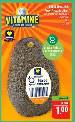 Marktkauf Edeka herzstücke apeel avocado hass Angebot
