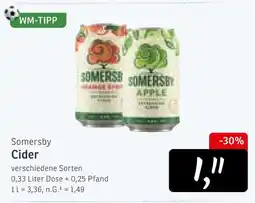 KONSUM Somersby cider Angebot