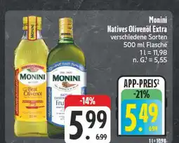 E-Center Monini brat olivenöl Angebot
