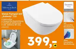 Globus Baumarkt Villeroy & boch wand-tiefspül-wc subway 3.0 Angebot