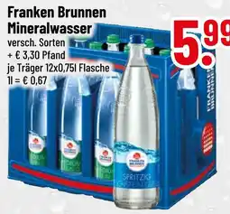 trinkgut Franken brunnen mineralwasser Angebot