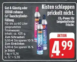 E-Center Gut & günstig co2-tauschzylinder-füllung zum schrauben Angebot