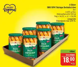 Marktkauf Ewu 1894 thüringer bockwürstchen Angebot