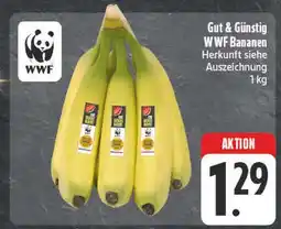 E-Center Gut & günstig wwf bananen Angebot