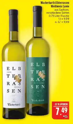 Marktkauf Wackerbarth elbterrassen weißwein cuvée Angebot
