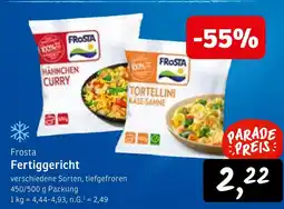 KONSUM Frosta fertiggericht Angebot