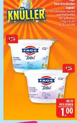 Marktkauf Fage total griechischer joghurt 5% fett Angebot