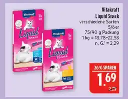 Marktkauf Vitakraft liquid snack Angebot
