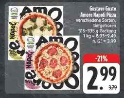 E-Center Gustavo gusto amore napoli pizza mozzarella Angebot