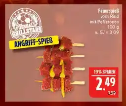 Marktkauf Feuerspieß vom rind mit pefferonen Angebot