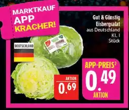 Marktkauf Gut & günstig eisbergsalat Angebot