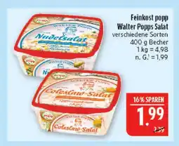 Marktkauf Feinkost popp nudelsalat Angebot