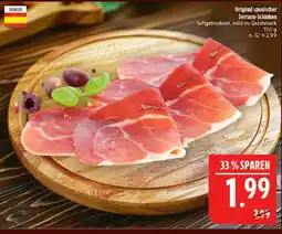 Marktkauf Original spanischer serrano-schinken Angebot
