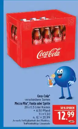Marktkauf Coca-cola mezzo mix Angebot