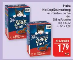 Marktkauf Purina felix soup katzennahrung Angebot