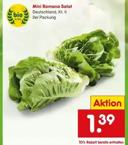 Netto Marken-Discount Mini romana salat Angebot