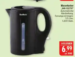 Marktkauf Bestmatic wasserkocher wk-132751 Angebot